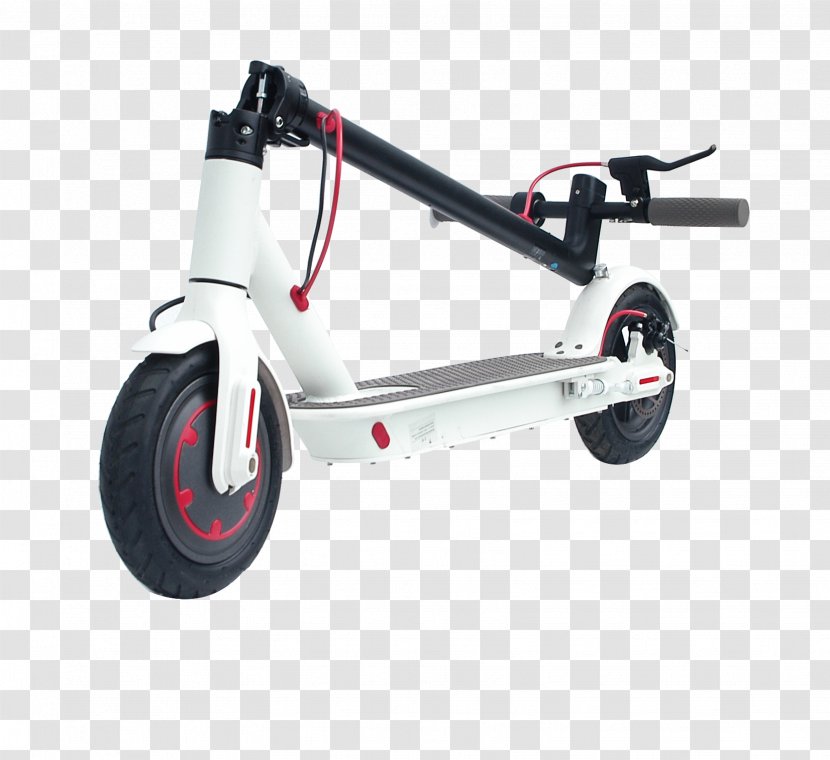 Kick Scooter Electric Vehicle Wheel - Electricity Transparent PNG