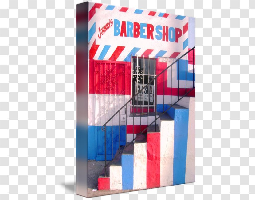 Brand Flag Product - Barber Shop Artwork Transparent PNG