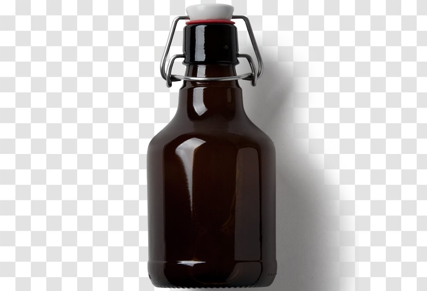 Beer Bottle Graphic Design - Lorem Ipsum - Brown Glass Transparent PNG