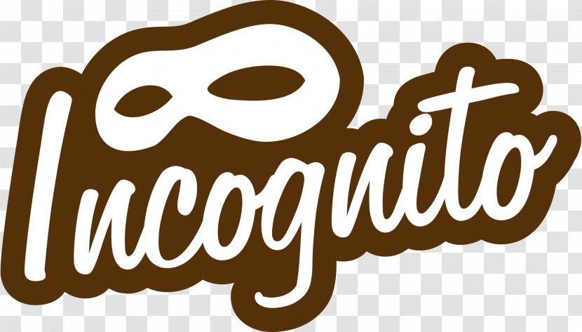 Incognito Coffee Cafe Food Logo - Watercolor Transparent PNG