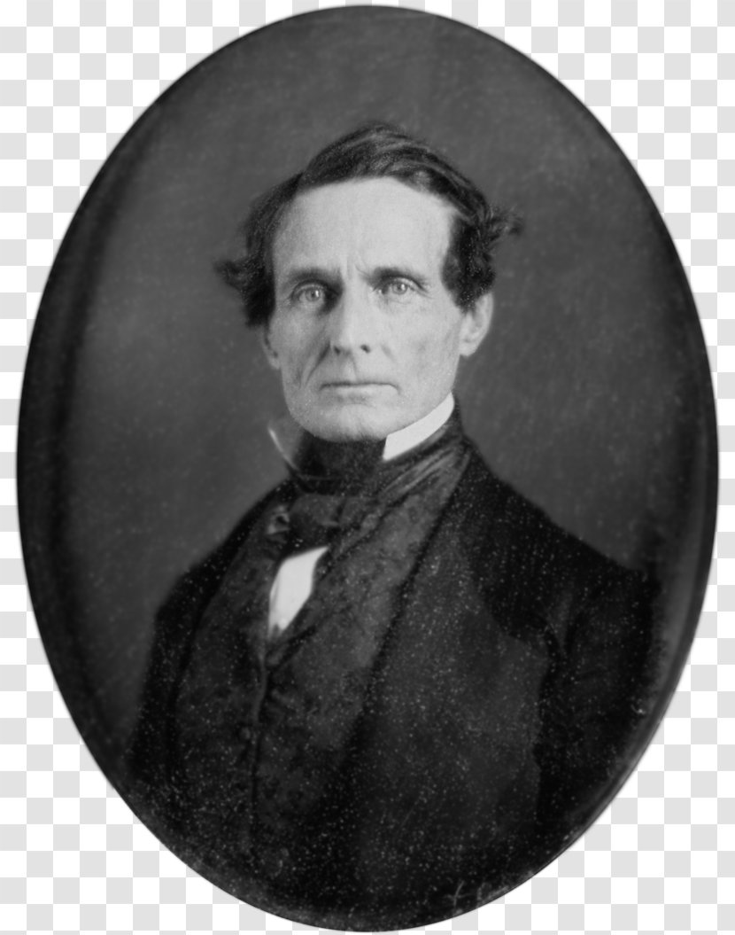 Jefferson Davis President Of The Confederate States America American Civil War Southern United - Politician - Restoration Transparent PNG