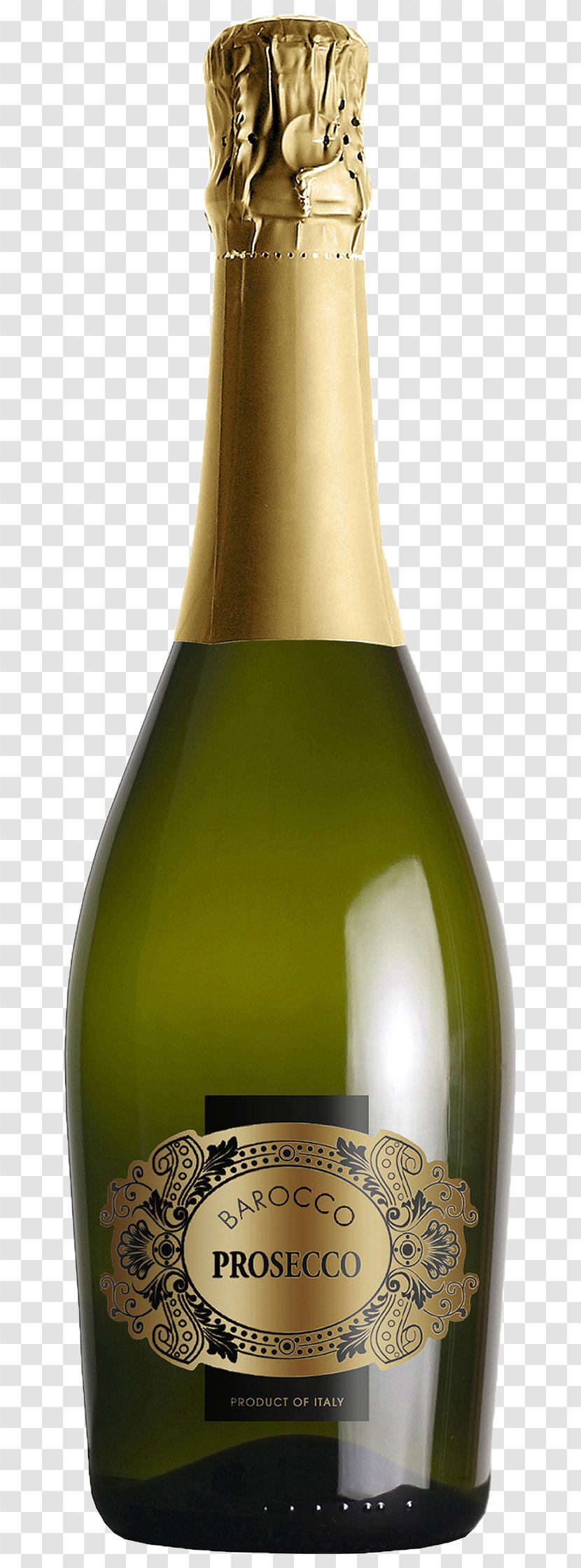 Champagne Prosecco Sparkling Wine Glera - Sparkle Grape Juice Bottles Transparent PNG