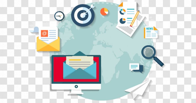 Digital Marketing Email Management Advertising Campaign - Promotion Transparent PNG