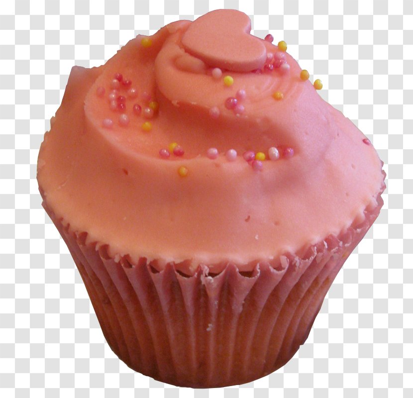 Delicious Cupcakes Buttercream Rendering - Food - Cake Transparent PNG