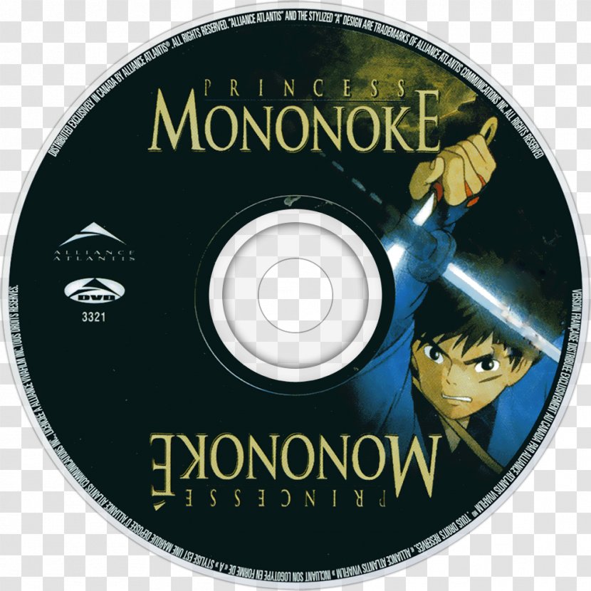 Compact Disc Film Princess Mononoke - Brand Transparent PNG