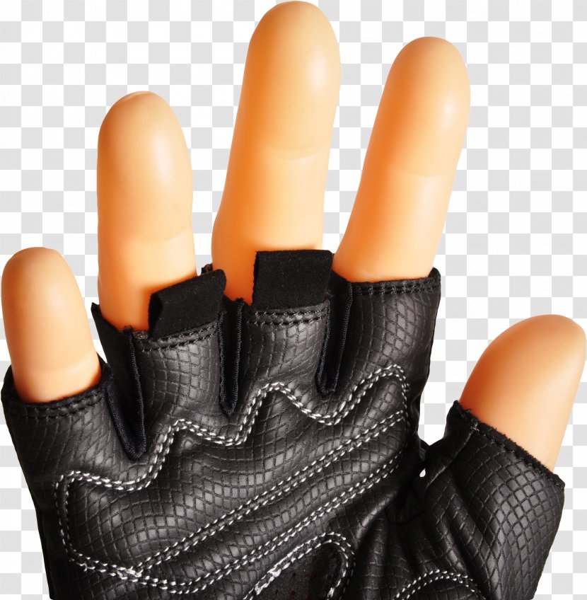 Nail Hand Model Glove - Finger - Bicycle Transparent PNG