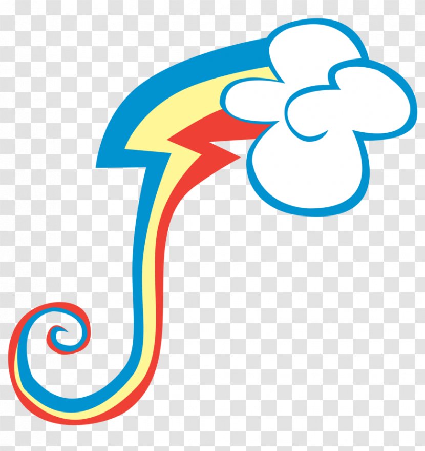 Rainbow Dash Fluttershy Pony Logo - Symbol - Luck Vector Transparent PNG