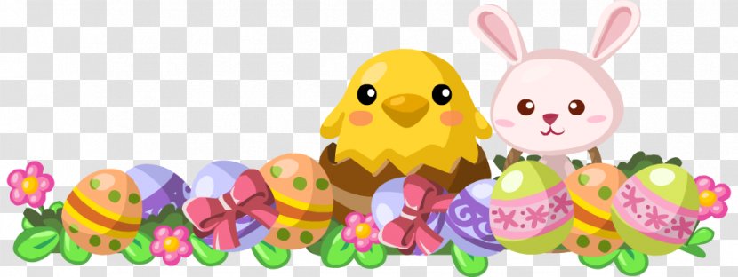 Easter Bunny Egg - Game Ui Border Transparent PNG