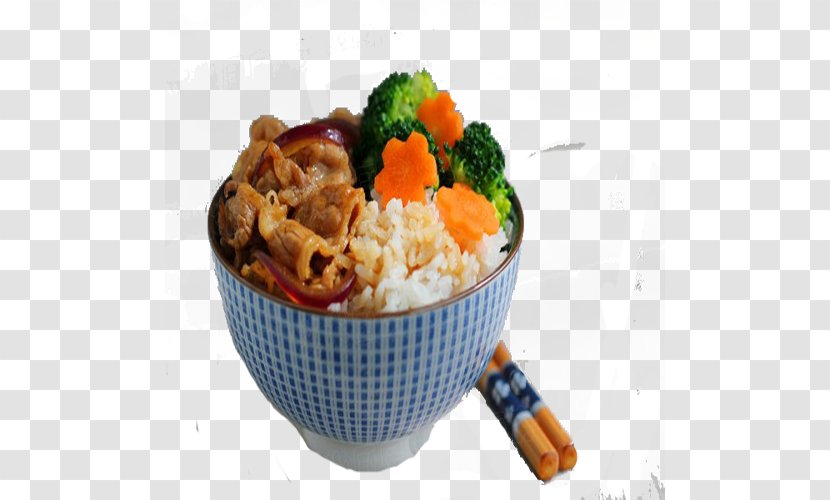 Takikomi Gohan Onigiri Cooked Rice Gyu016bdon Chinese Cuisine - Homemade Fat Beef Transparent PNG