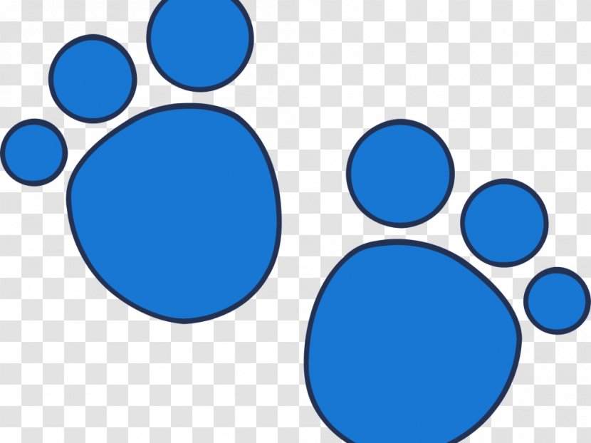 Footprint Desktop Wallpaper Clip Art - Foot - Blue's Clues Theme Transparent PNG