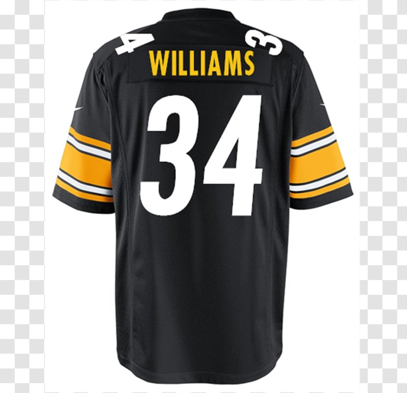 Pittsburgh Steelers NFL Color Rush Jersey Throwback Uniform - Cincinnati Bengals Transparent PNG