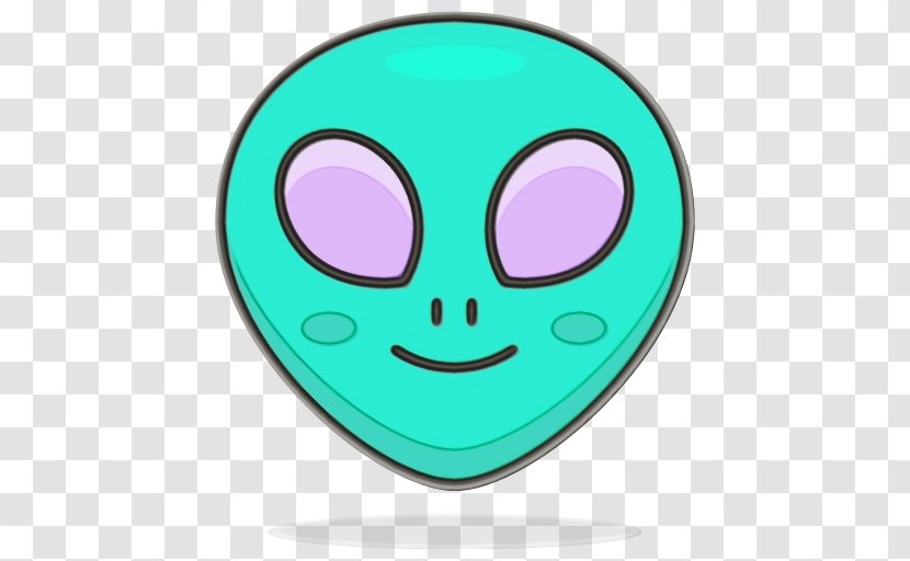 Green Smiley Face - Emoticon - Symbol Aqua Transparent PNG