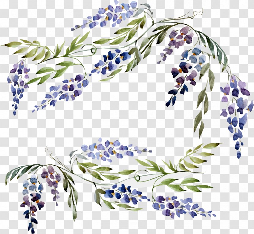 Wisteria Euclidean Vector - Point - Purple Plant Flowers Transparent PNG