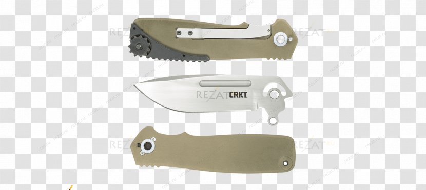Columbia River Knife & Tool Blade Pocketknife - Flippers Transparent PNG