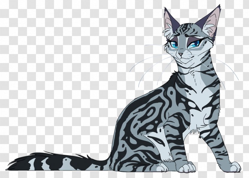 Warriors Silverstream Cat Feathertail Graystripe - Mythical Creature Transparent PNG