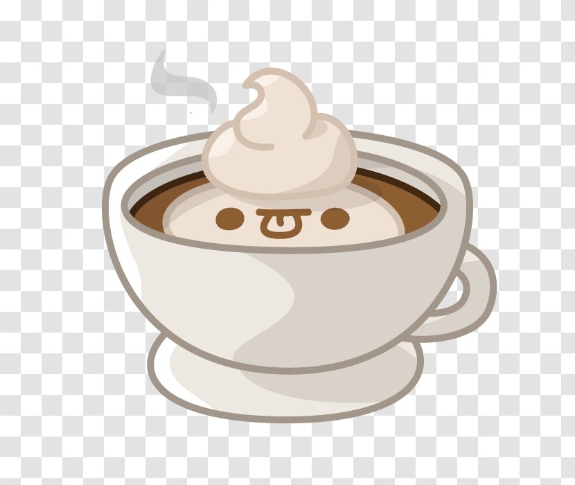 Coffee Cup Cappuccino Saucer Product - Whip Transparent PNG