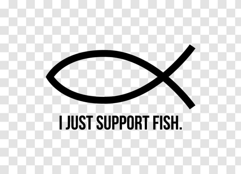 Ichthys Christianity Sticker - Jesus - Yin Yang Fish Transparent PNG