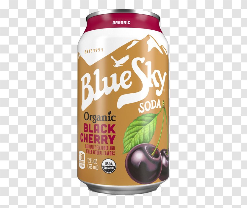 Blue Sky Beverage Company Fizzy Drinks Root Beer Organic Food Coca-Cola Cherry - Cocacola - Material Transparent PNG