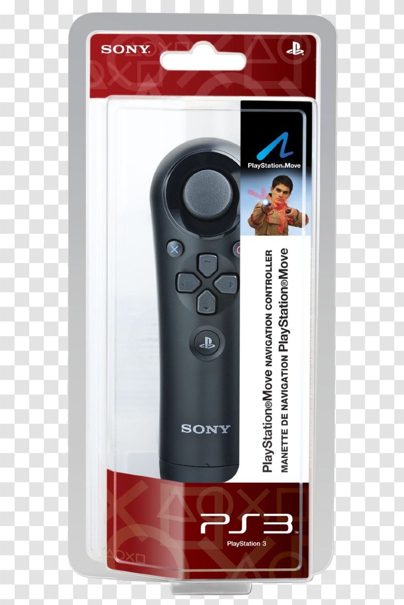 PlayStation 2 Black 3 Move - Hardware - Motion Controller Transparent PNG