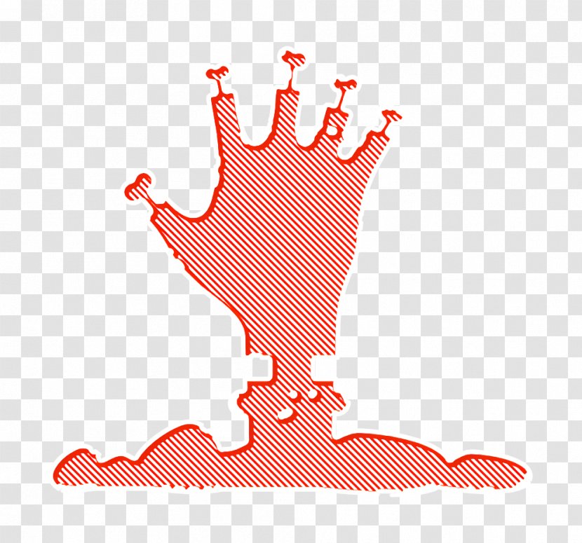 Creepy Icon Dead Halloween - Hand Finger Transparent PNG