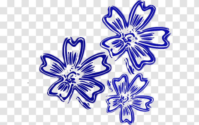 Clip Art Wedding Flowers Blue Floral Design - Visual Arts - Flower Transparent PNG