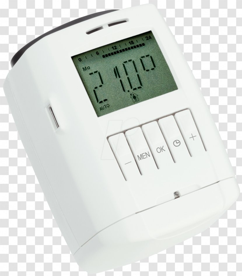 Thermostatic Radiator Valve Energy Conservation Heating Radiators - Thermostat Transparent PNG