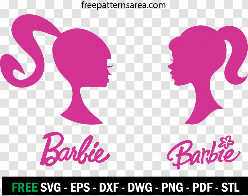 Barbie Logo Vector Graphics Design Doll - Symbol Transparent PNG