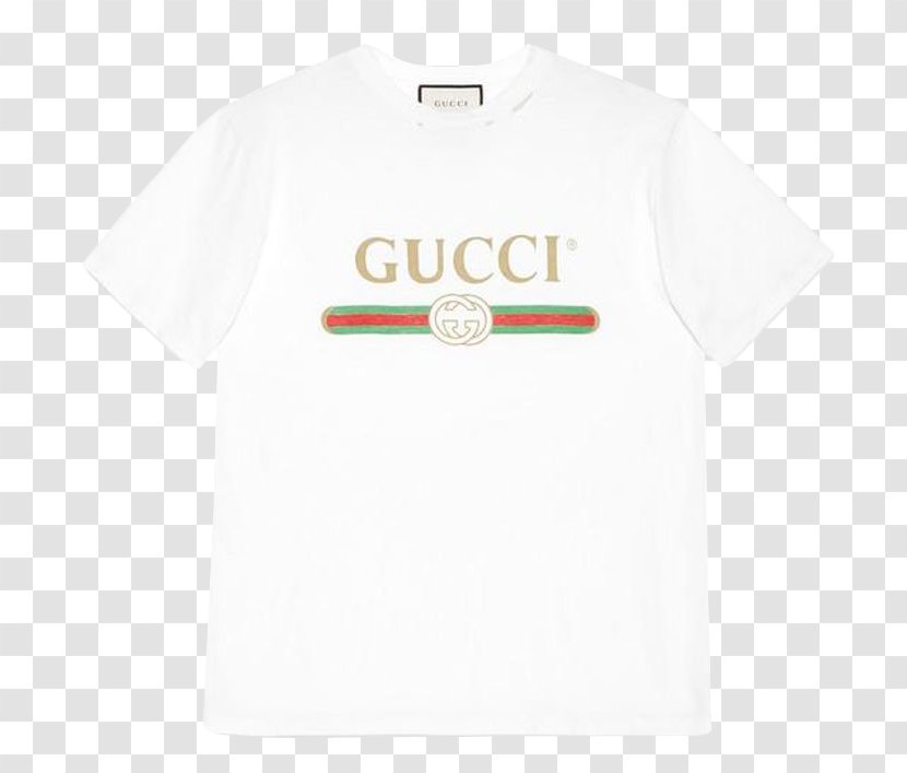T-shirt Fashion Logo Gucci - T Shirt Transparent PNG