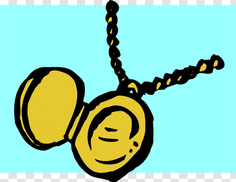 Locket Necklace Clip Art - Happiness - Cliparts Transparent PNG