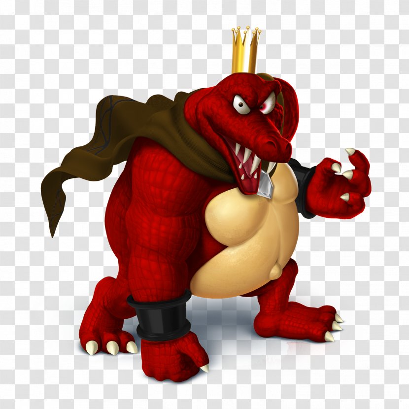 Super Smash Bros. For Nintendo 3DS And Wii U Donkey Kong Country 3: Dixie Kong's Double Trouble! Kremling 64 - Fictional Character Transparent PNG