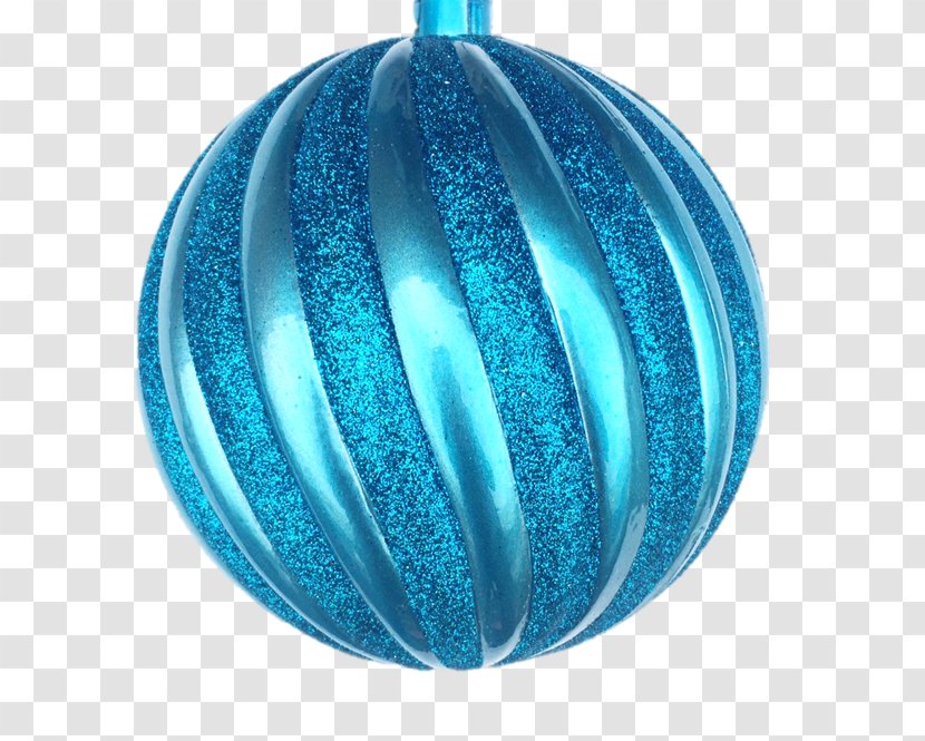Christmas Ornament Turquoise - Aqua Transparent PNG
