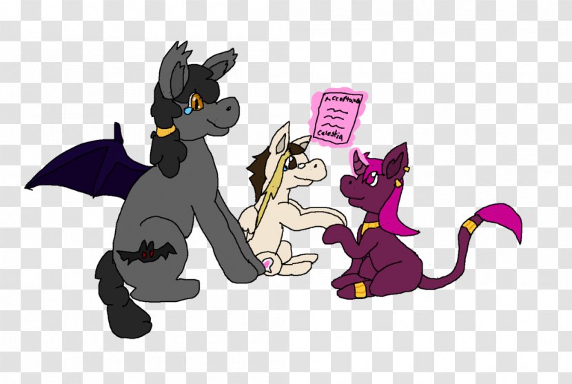 Horse Cat Dragon Cartoon - Fictional Character Transparent PNG