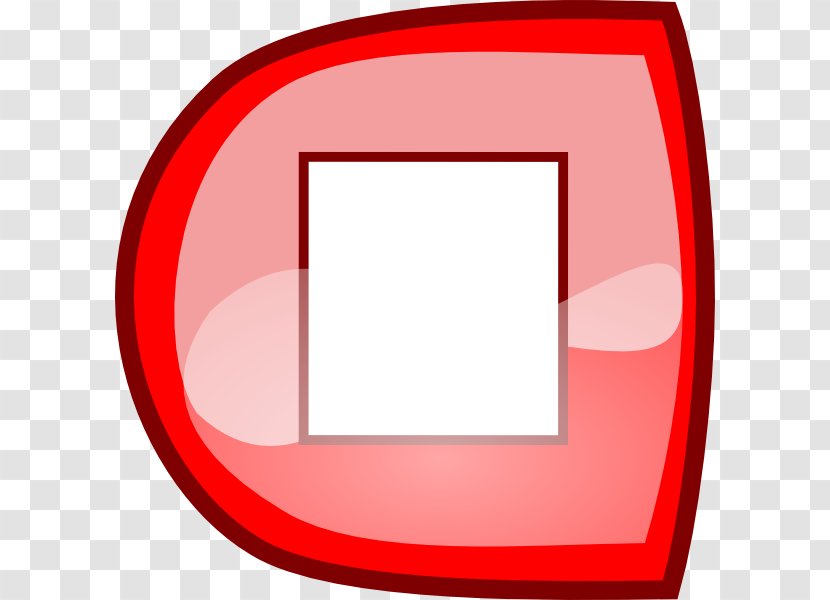 Clip Art - Brand - Quit Button Transparent PNG