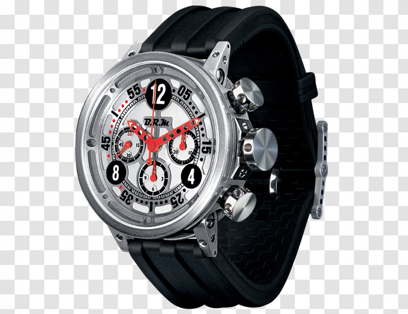 British Racing Motors V16 Watch Strap Engine - Clock Transparent PNG