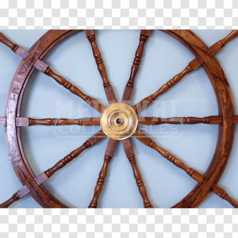 Ship's Wheel Wood Maritime Transport Ship Model - Handicraft - Wooden Transparent PNG