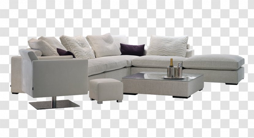 Sofa Bed Chaise Longue - Furniture - Design Transparent PNG