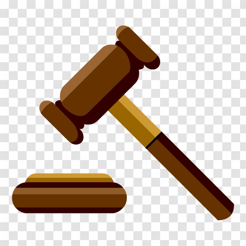 Court Judiciary Judge Criminal Justice Clip Art - Gavel Transparent PNG