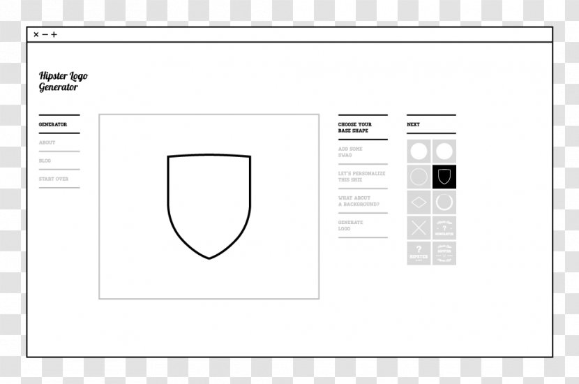 Document Line White Brand - Diagram Transparent PNG