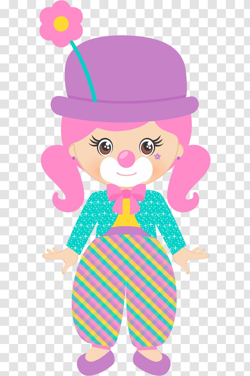 Circus Clown Payasos De Circo Clip Art - Dancer Transparent PNG