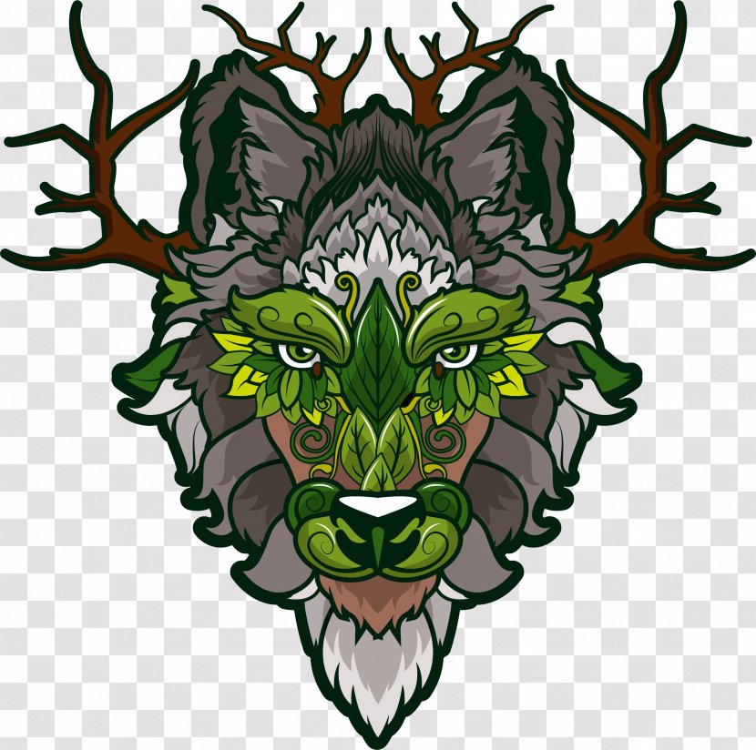 Trees Wizard Wolves - Animal - Fictional Character Transparent PNG