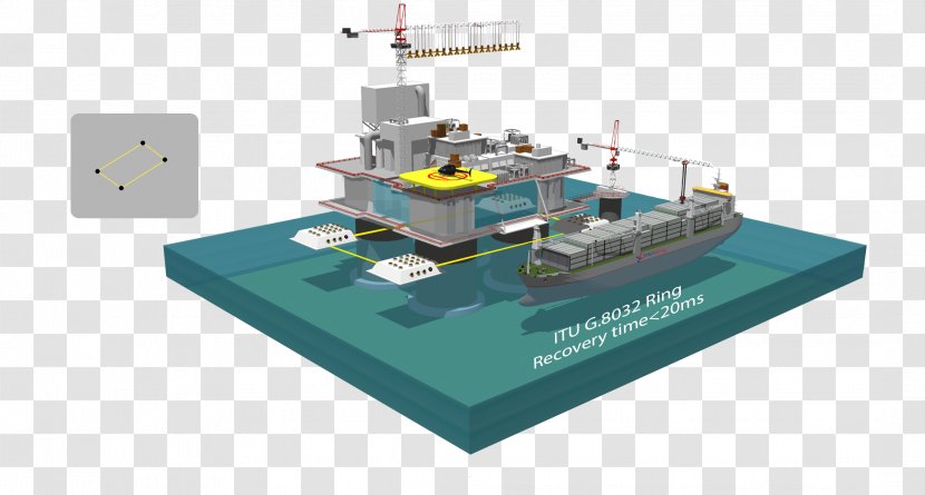 Machine Naval Architecture Electronic Component Electronics - Oil Plataform Transparent PNG