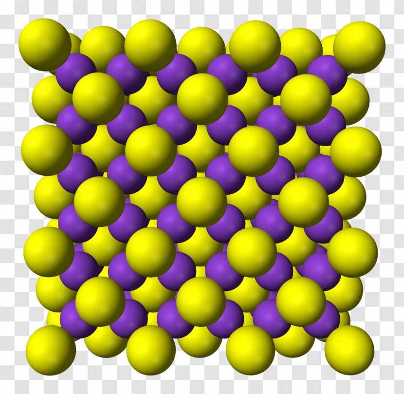 Potassium Sulfide Crystal Structure Ionic Compound Sodium Chloride - Purple - Violet Transparent PNG