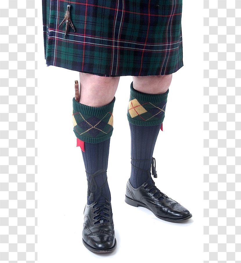 Tartan Kilt Argyle Highland Dress Sock - Frame - Pattern Transparent PNG
