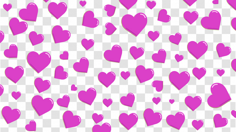 Pink M Pattern Line Point Transparent PNG