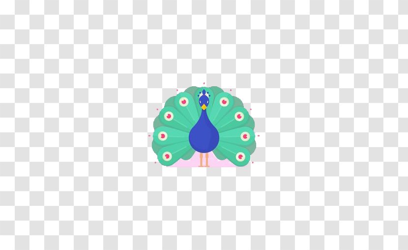 Peafowl Graphic Design Flat - Asiatic - Cartoon Peacock Transparent PNG