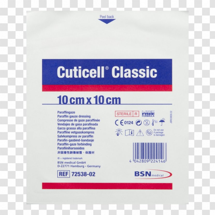 Gauze Wound Dressing Textile - Brand Transparent PNG