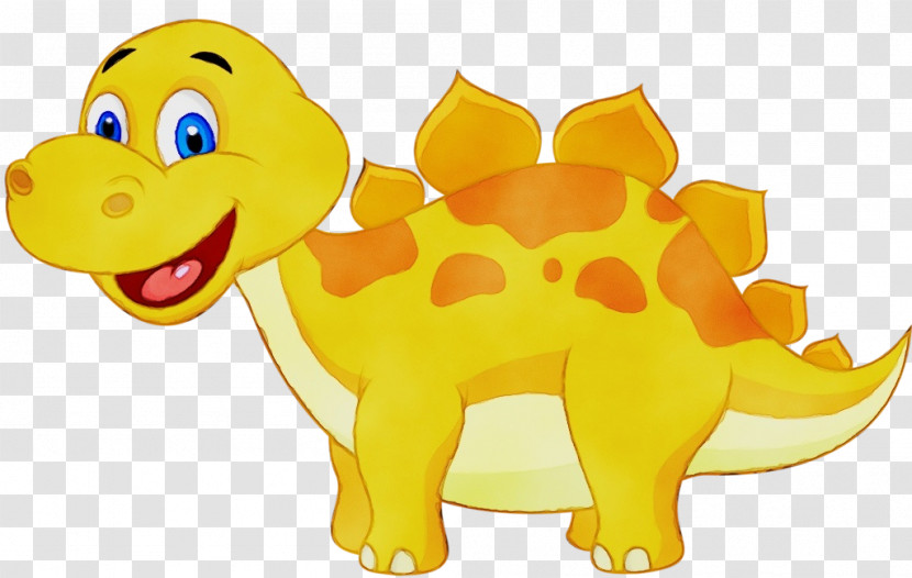 Yellow Cartoon Animal Figure Puppy Toy Transparent PNG