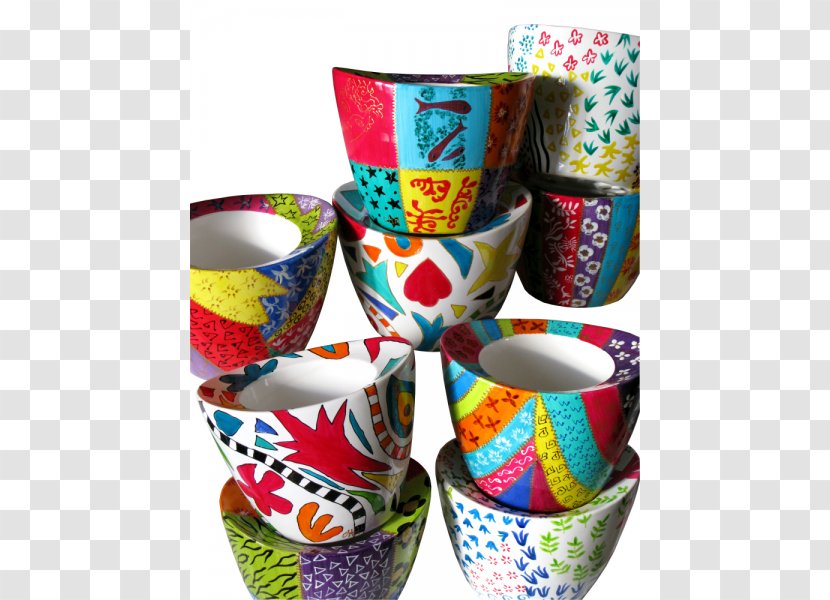 Flowerpot Ceramic Vase Cachepot Decorative Arts - Drinkware - Hand-painted Flower Pot Transparent PNG