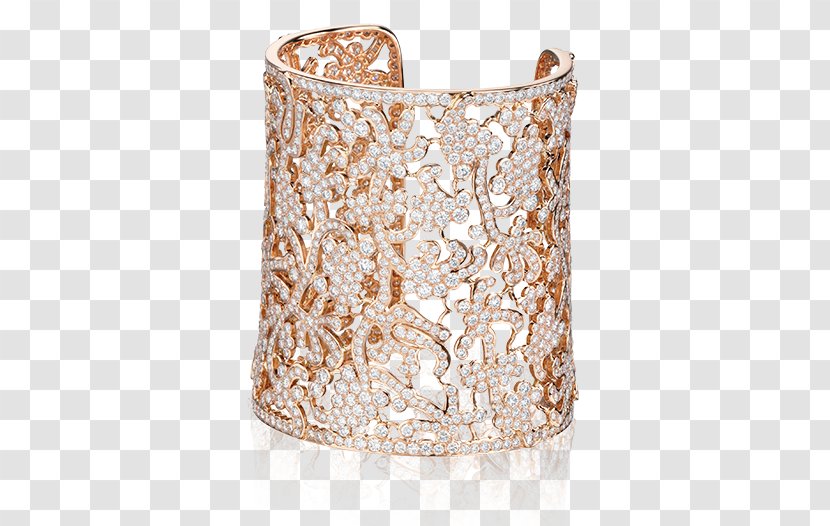 Jewellery Bangle Bracelet Lace Cuff - Gold Transparent PNG