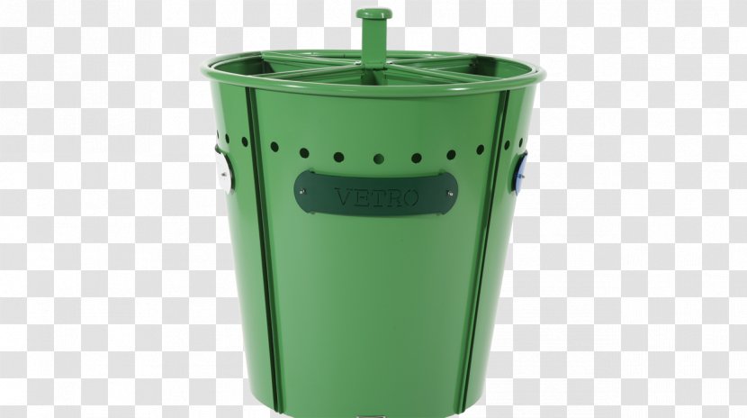 Waste Sorting Plastic Container Lid - Green - Garbage Bin Modeling Transparent PNG